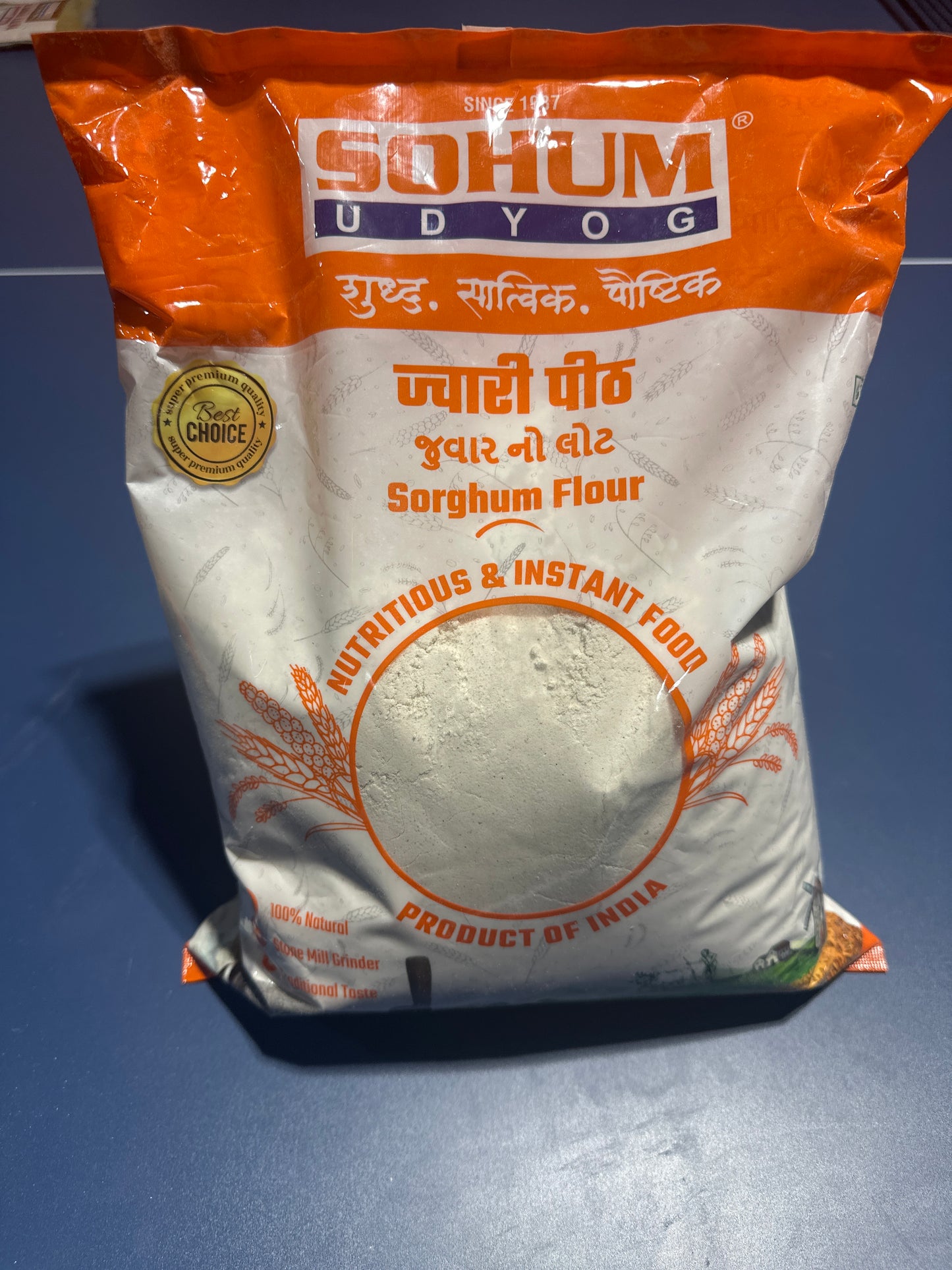 SOHUM BHAKARI FLOUR (JAWAR) 4 LB
