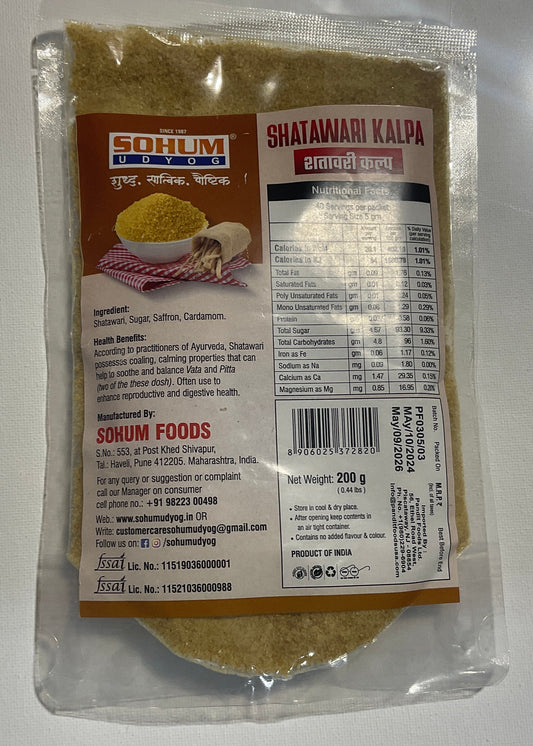 SOHUM SHATAVARI KALPA