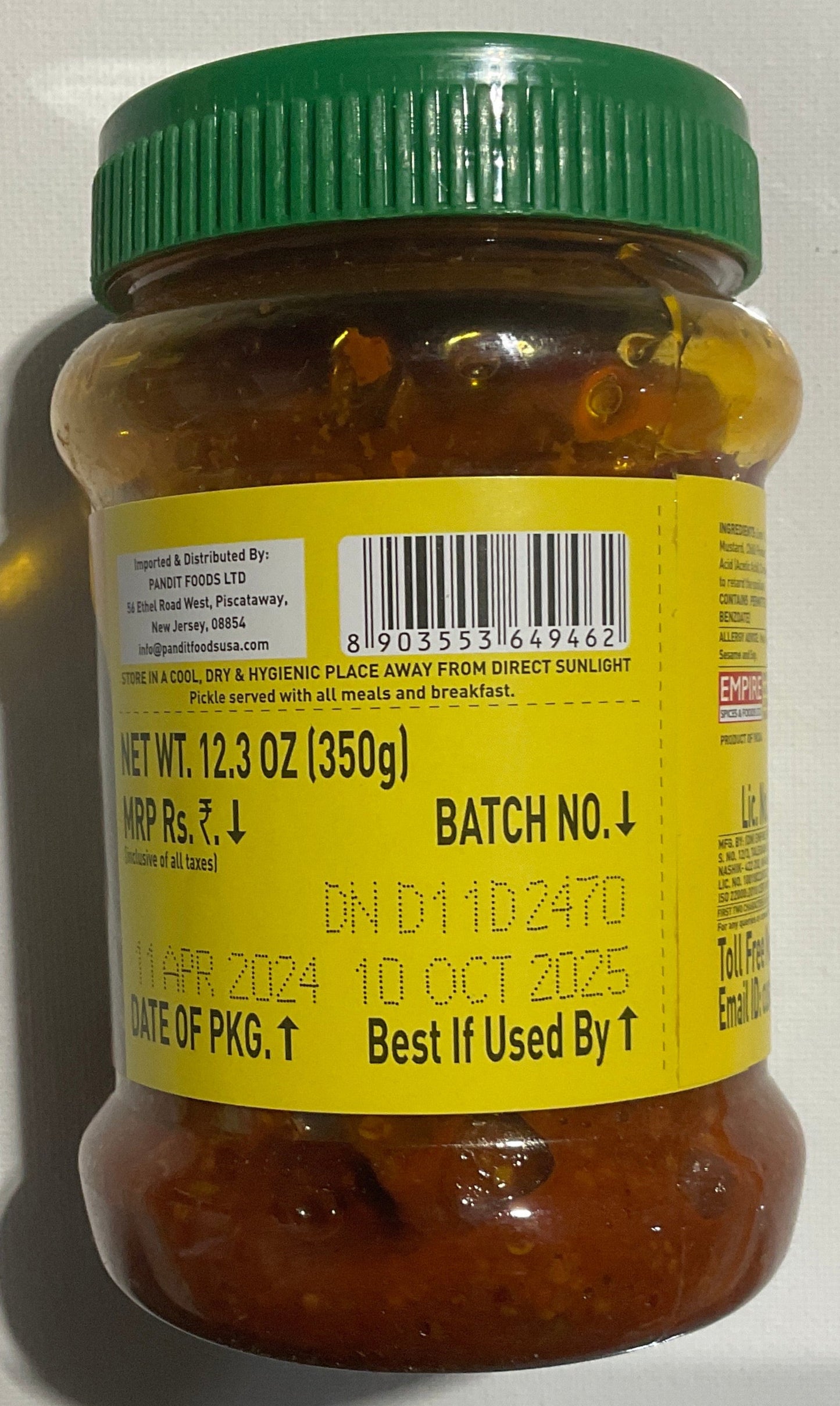 RAM BANDHU LIME PICKLE