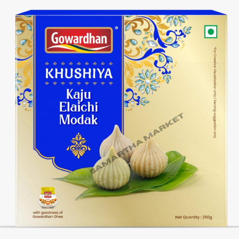 Gowardhan Kaju Elaichi Modak