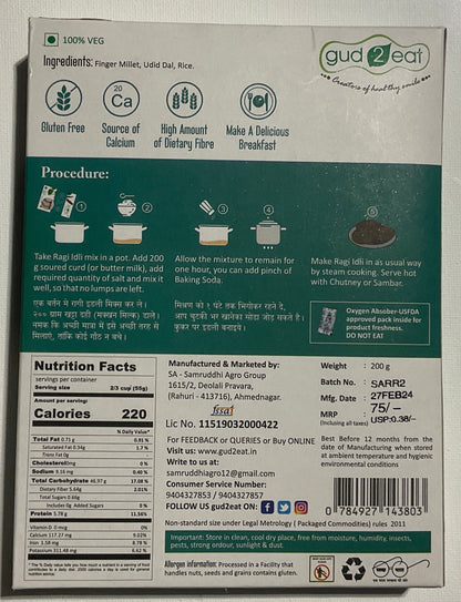 RAGI IDLI MIX